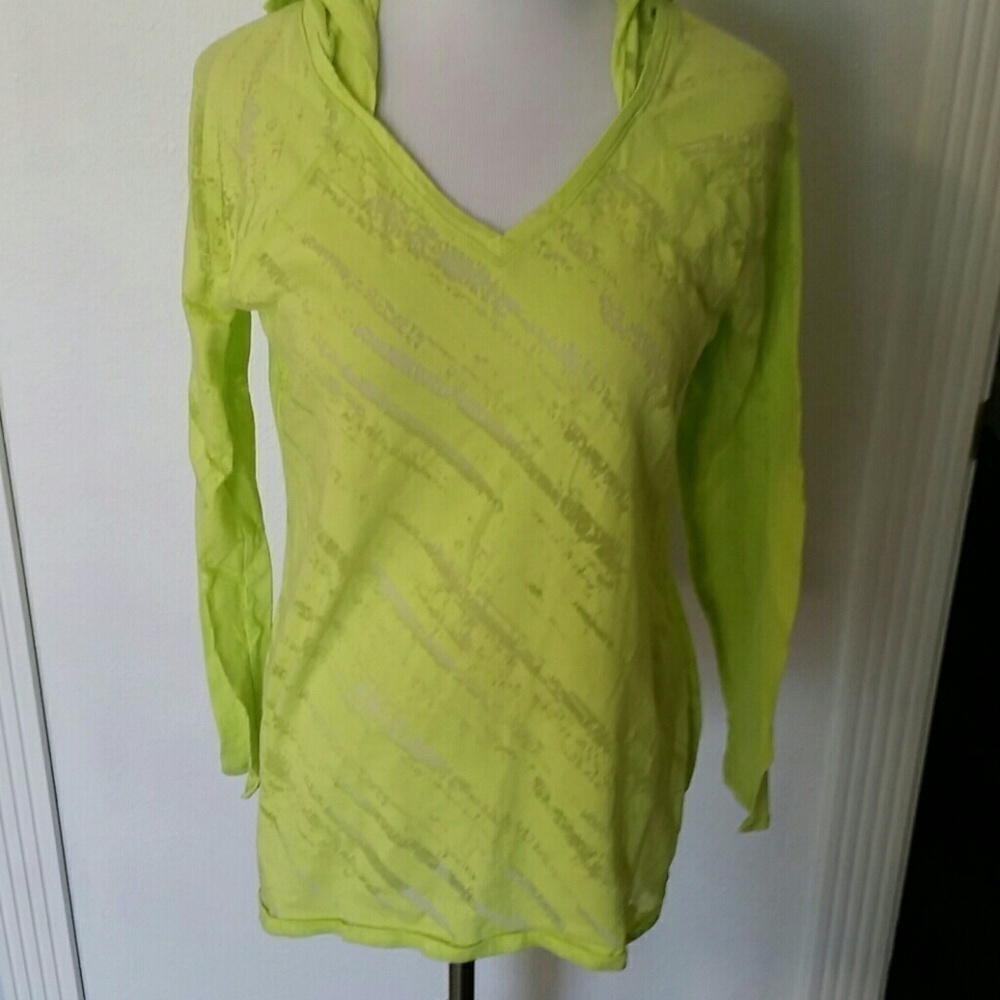 EDDIE BAUER l Pullover Hoody Burnout EUC Large B6